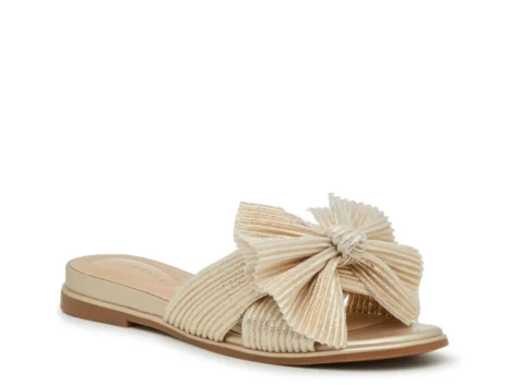 kelly-katie-Gold-Metallic-Amiot-Sandal